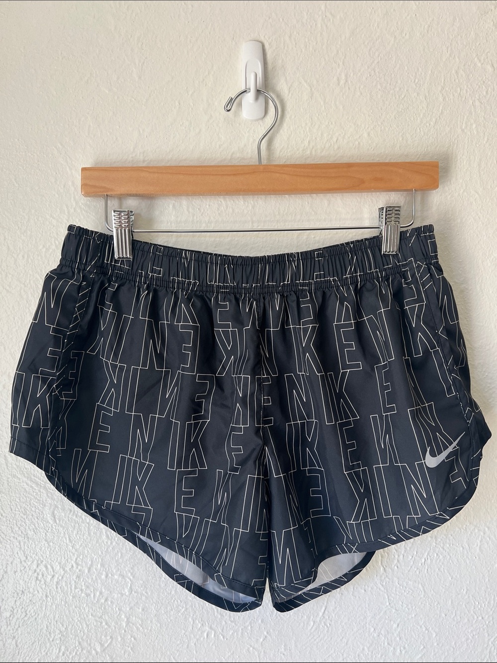 Nike black shorts- Nike Print Athletic Shorts.